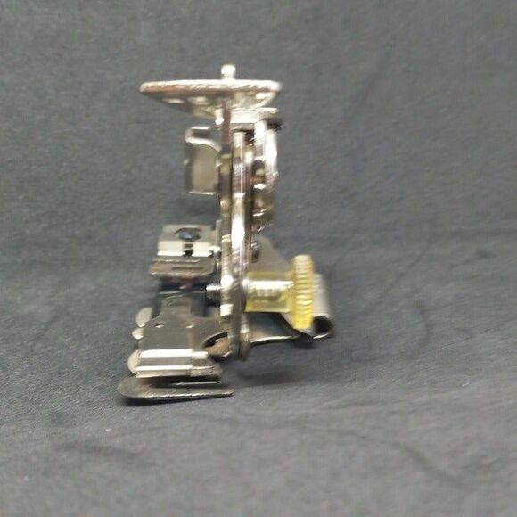 Greist Ruffler Presser Foot Sewing Machine Attachment Pat.2593519-Adjustable-Vtg - Picture 2 of 8